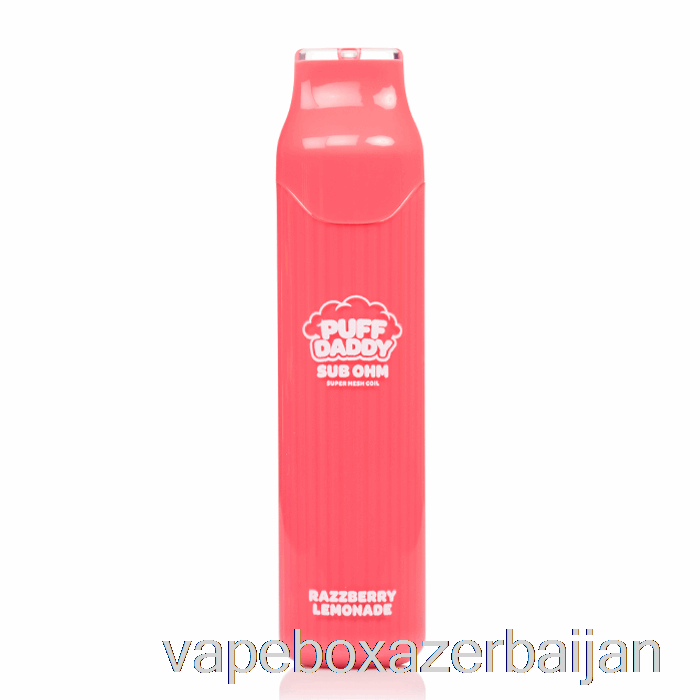 Vape Box Azerbaijan Puff Daddy 6000 Disposable Razzberry Lemonade